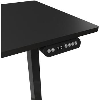 White Shark Игровой стол AXIOM-B, 710–1160mm, 1200×600mm, 80kg, электрическая регулировка высоты, сталь/алюминий (AXIOM-B)