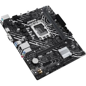 Asus Mātesplate PRIME H610M-K, LGA 1700, DDR5, 2 DIMM, 1 M.2, PCIe 4.0, 4 SATA III, 1 HDMI, 1 Gb Ethernet (PRIMEH610M-K)