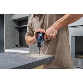 Bosch GSR 12V-32 Professional 06019N7000 аккумуляторный шуруповёрт-дрель 12 V бесщёточный мотор 21/32 Nm крутящий момент 2-скорости 0–1800 об/мин ключевой патрон 0,8–10 мм Advanced KickBack Control LED-подсветка ременной зажим без батареи и зарядного устр