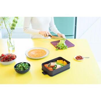 BRABANTIA Make & Take pusdienu kārba, liela, dark grey (203060)