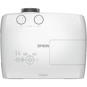 Epson проектор EH-TW7000 V11H961040, 3000 ANSI люмен, 40 000:1, белый, 2x HDMI, поддержка 3D (V11H961040)