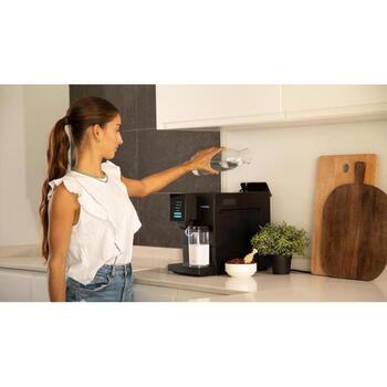 Cecotec Кофеварка Cremmaet Compactccino Connected 1460, 1350 Вт, 19 бар, 1.1 л, 25 напитков, автоматическая очистка (1460)