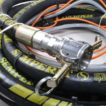 Šļūtene ģipša smidzinātājam Ø25,10m + air hose 2325182 WAGNER (2325182)