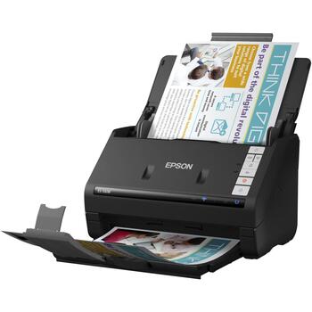 Epson Dokumentu skeneris ES-550W B11B287401, 45 ppm, 600 dpi, Wi-Fi Direct, automātiskā duplex skenēšana (B11B287401)