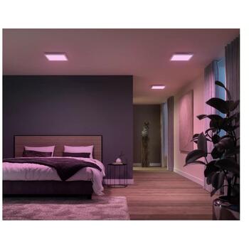 Philips Hue умный потолочный светильник Surimu 8721103044570, 25Вт, 1760лм, 2000-6500К, IP20, Bluetooth, Zigbee, белый алюминий (8721103044570)
