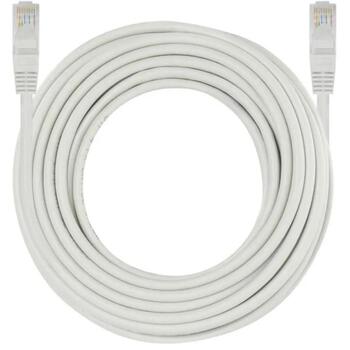 Emos UTP Patch Cable CAT5E S9126, 10 м, 8 проводов, RJ45/RJ45, серый, PVC, 1000 Base-T (S9126)