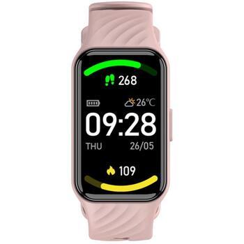 Blackview фитнес-браслет R10 R10PINK, 1,47 дюйма, 172 x 320 пикселей, 300 мАч, 20 дней, IP68, Bluetooth 5.2, Android/iOS, розовый (R10PINK)