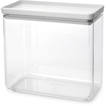 Brabantia Tasty+ 230622 pārtikas kārba, 3.5L, plastmasa, caurspīdīga, BPA nesaturoša, trauku mazgājamā mašīnā droša (230622)