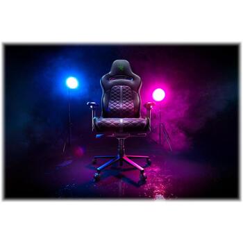 Razer Игровое Кресло Enki EPU RZ38-03720100-R3G1, 68см, 67см, 131-141см, 24.1кг, 5 колес, эргономичная поддержка (RZ38-03720100-R3G1)