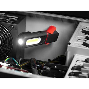 Tracer Рабочий фонарь TRAOSW47009, 2x3W, 1200mAh, 3 режима освещения, передний и боковой свет, индикатор уровня заряда, магнит (TRAOSW47009)