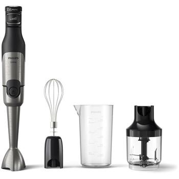 Philips Погружной блендер HR2683/00 1200 Вт, 15000 об/мин, технология ProMix, шнур 1.2 м, лезвие из нержавеющей стали (HR2683/00)