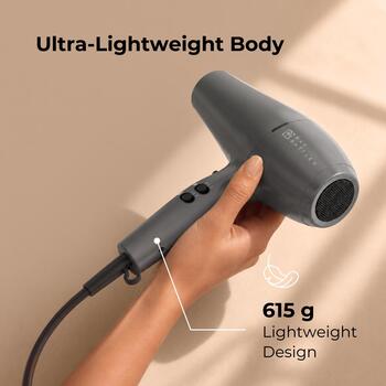 Ray Battler фен RB 0911, 2600 Вт, 2 скорости, 3 температурных режима, 2,5 м шнур, 3 насадки, диффузор (RB 0911)