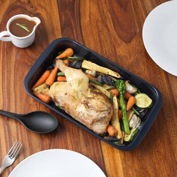 Russell Hobbs RH01144EU7 Glass Roaster 34cm navy (RH01144EU7)