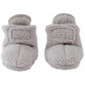 Lodger Teddy тапочки SLT 329_3-6, 3-6M, 100% полиэстер, серые, липучка, осень/зима (SLT 329_3-6)