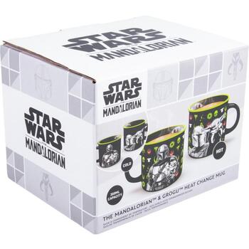 Paladone Mandalorian и Grogu термокружка PP16271MAN, 350ml, 390g, официально лицензированный продукт Звездных войн (PP16271MAN)