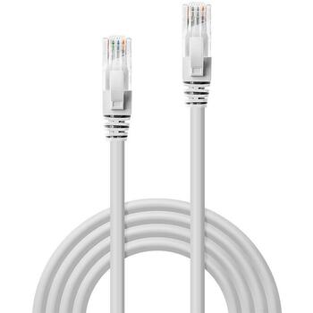 Lindy кабель CAT 6 U/UTP 48091 0.5м белый, 250МГц, без экранирования, золотые контакты (48091)