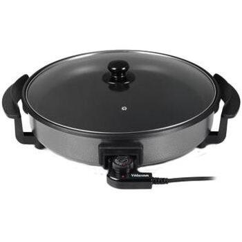 Tristar Multifunkcionāla grila panna PZ-2963, 230 V, 30 cm, 1500 W, fiksēta rokturis, melna (PZ-2963)