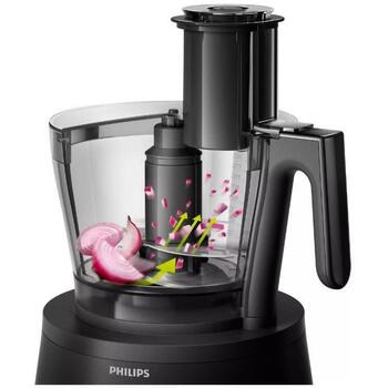 Philips Кухонный комбайн HR7776/90 1300 Вт, 3.4 л, 12 скоростей, нержавеющая сталь, 1 м шнур, функция импульса (HR7776/90)