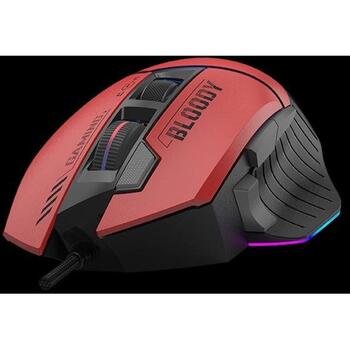 A4Tech Проводная игровая мышь Bloody W95MAX A4TMYS47257, 135mm, 210g, 10 кнопок, 1.8m, 100-12000 DPI, RGB подсветка (A4TMYS47257)