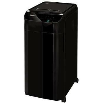 Fellowes Slēdzis AutoMax 350C 4964101 350 lapas, 4 x 38 mm, 68 L, P-4, Kluss, SmartLock, Auto Reverse, 4 riteņi (4964101)