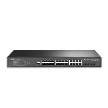 TP-LINK Omada SG3428X управляемый коммутатор, 24xGigabit RJ45, 4x10G SFP+, 128 Гбит/с, rackmount (TL-SG3428X)