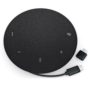 Dell Pro Plus беспроводная колонка SL525/520-BBMZ, 1 USB-C, черный, Bluetooth, в комплекте дорожный чехол (520-BBMZ)