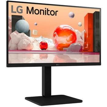 LG LCD монитор 24BA550-B, 60.5 см, 1920 x 1080, Full HD, IPS, 5 мс, 178°, 2 динамика, USB хаб, VESA крепление (24BA550-B)
