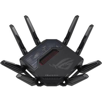 Asus игровой маршрутизатор ROG Rapture GT-BE98 90IG08F0-MO9A0V, 802.11ax, 10/100/1000 Mbit/s, 1 x RJ-45, 5G, MU-MiMO, 8 антенн (90IG08F0-MO9A0V)