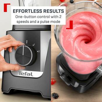 TEFAL Blendforce blenderis, 800 W, melns (BL5958F0)