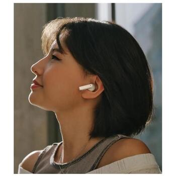 Sennheiser Наушники ACCENTUM Open 700446, Bluetooth 5.3, 25-15000Hz, 109dB, 4 микрофона, IPX4, кремовый (700446)