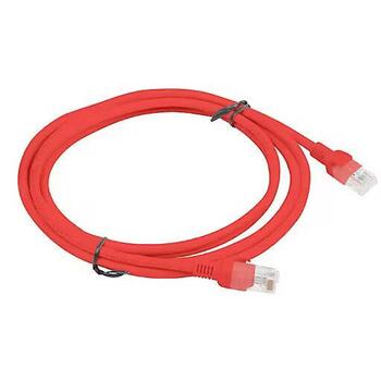 Lanberg Patchcord CAT.6 UTP 2M fluke passed 10-pack, Red | PCU6-20CC-0200-R (PCU6-20CC-0200-R)
