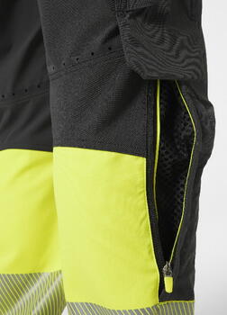 Helly Hansen сигнальные брюки 77500_369-C62, C62, EN ISO 20471 класс 1, желтый/черный, 4-сторонняя эластичность, усиление Cordura (77500_369-C62)