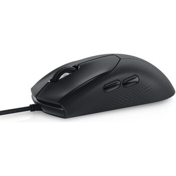 Dell Игровая Мышь Alienware AW320M 545-BBDS, 19000 dpi, 400 дюймов/с, 6 кнопок, USB-A, черный (545-BBDS)
