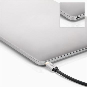 Goobay USB-C uz HDMI adapteris 60194, 0.15 m, 8K30Hz, 4K120Hz, USB-C vīrišķais, HDMI sievišķais, sudraba/melna (60194)