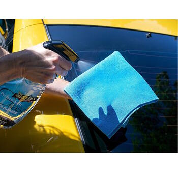 Meguiar's X210300 Perfect Clarity stikla dvielis profesionāls, bezsvītru mikrošķiedras audums (X210300)