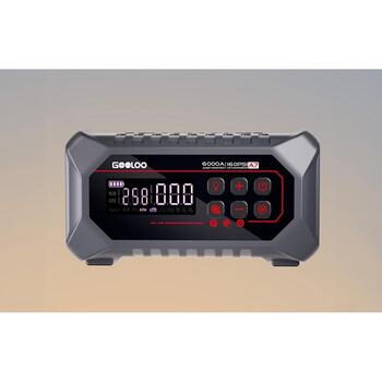 GOOLOO A7 JS-558, 88.8Wh, 6000A, 800A, 10.0L, 4–160 PSI, 150 L/min, 350 L/min, 30W USB-C PD, 18W USB-A, 500 lm, Force Start (A7)
