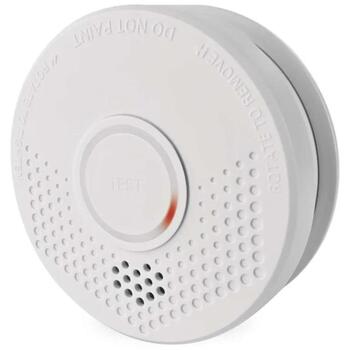 Emos Датчик дыма TSS910B P56503X, 101×36mm, 10 лет, 1×9V, 5–95%, 0–40°C, оптический и звуковой, >85dB (P56503X)