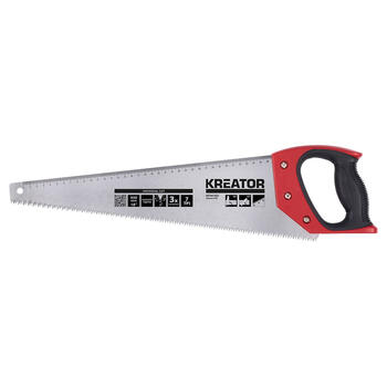 Пила по дереву 450мм 7TPI Kreator (KRT801002)