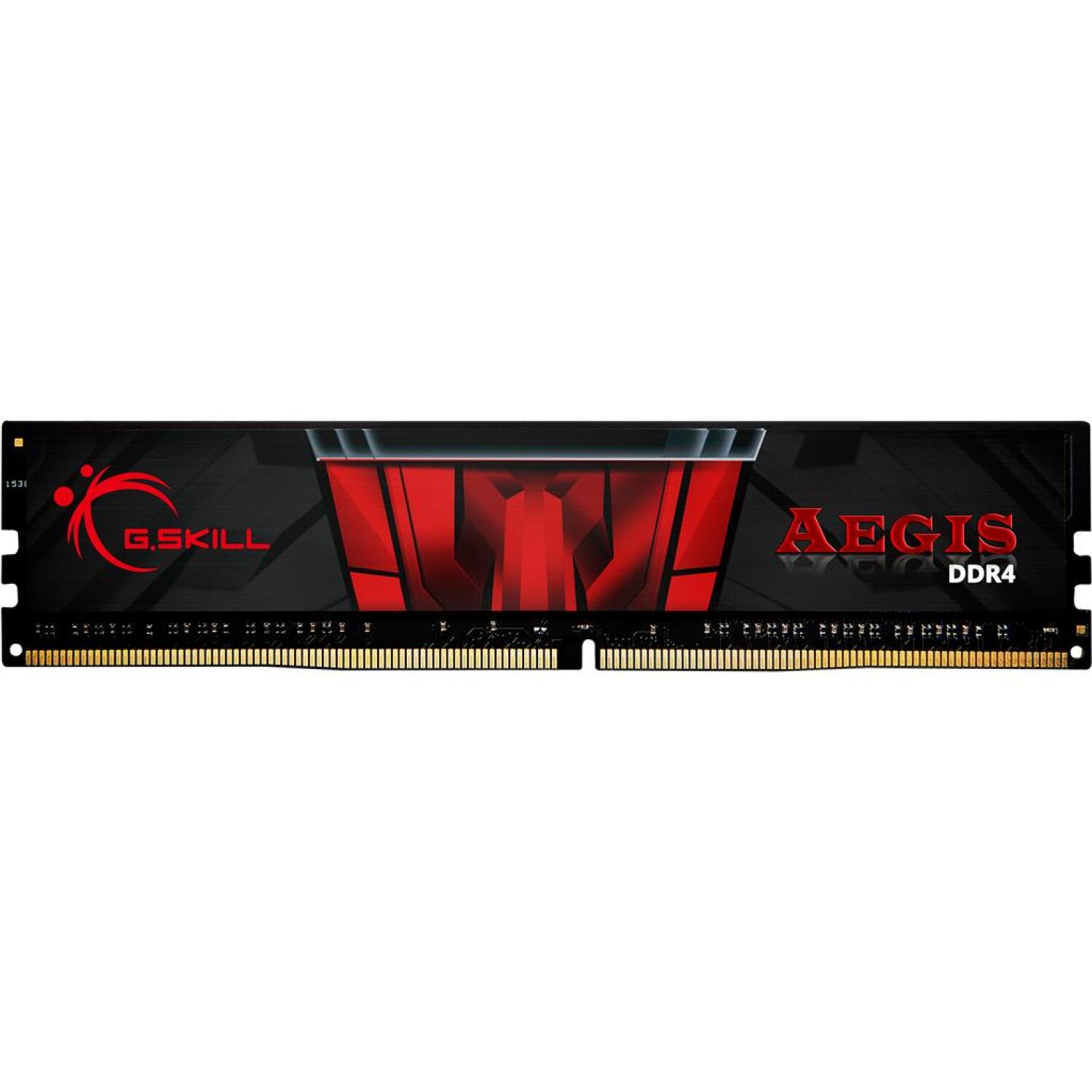 G.Skill Aegis F4-2666C19S-8GIS, 8 ГБ, DDR4, 2666 МГц, неперемещенный, Intel XMP 2.0 (F4-2666C19S-8GIS)