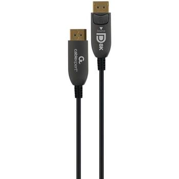 Gembird DisplayPort kabelis CC-DP8K-AOC-20M 20 m, 4.5 mm, 8K 60 Hz, 1.4, metāla savienotāji (CC-DP8K-AOC-20M)