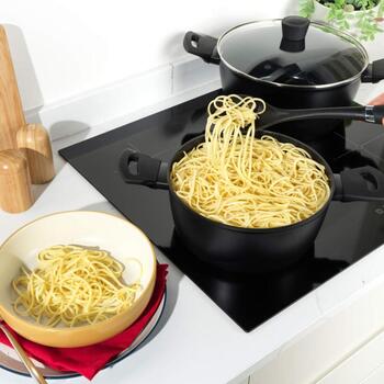 Russell Hobbs Кастрюля RH03265EU7, 24см, алюминий, стеклянная крышка, электрическая, газовая, стеклокерамика, индукция (RH03265EU7)