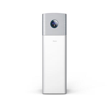 Siltumsūkņa iekštelpu bloks Split tipa ar 4,4 kW jaudu 230 l boileri nerūsējošā tērauda un A+++ efektivitāti balts AHS-044HEDSAA-23 Hisense (AHS-044HCDSAA-23)