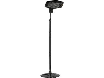 Lund infrasarkanais sildītājs 68793, 2200 W, 25 m², IP24, kvarca lampa, 5000 h, tālvadība, statīvs (68793)