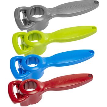Browin universālais 3in1 burku atvērējs 139042, 5.4cm, 16.3cm, 3.0cm, 47g, augstas kvalitātes plastmasa, trīs funkcijas (139042)