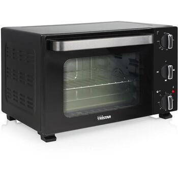 Tristar Mini cepeškrāsns OV-3650, 20L, 1300W, melna, augšējā un apakšējā siltuma funkcija (OV-3650)