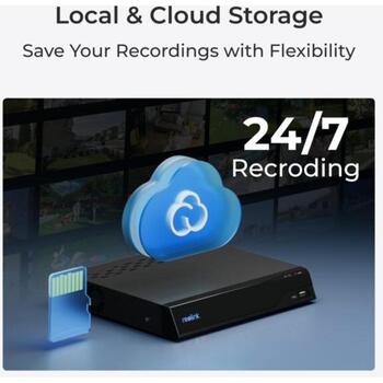 Reolink Камера E Серия E321 WCE1PT2K04, 3 МП, 4mm/F2.0, MicroSD до 512GB, 355° поворот, 50° наклон, AI распознавание (WCE1PT2K04)