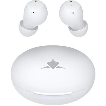 White Shark Vortex беспроводные наушники VORTEX-W, 100dB, 32Ω, Bluetooth, 20Hz-20KHz, 30mAh аккумулятор, зарядный чехол (VORTEX-W)
