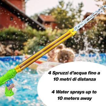 Koala Games G2462 Four Nozzles Water Gun (Random Color) (G2462)