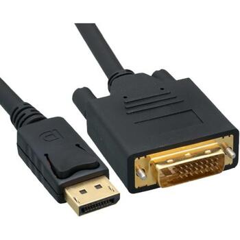 Sbox DP-DVI M/M 2M DP-DVI-2, 2m, Melns, DisplayPort, DVI, Vīrišķais, Vīrišķais, Taisni, Taisni, Zelts, 1920x1080 pikseļi, 1 pcs (DP-DVI-2)