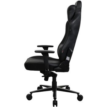 Arozzi Vernazza SoftPU KRĒSLS VERNAZZA-SPU-PBK, 72cm, 47-57cm, 5 riteņi, ergonomisks, 3D regulējami roku balsti (VERNAZZA-SPU-PBK)
